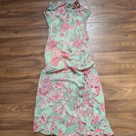 ZARA BLOGGER FAVE!!! Flowy Midi Dress NWT - Picture 15 of 16